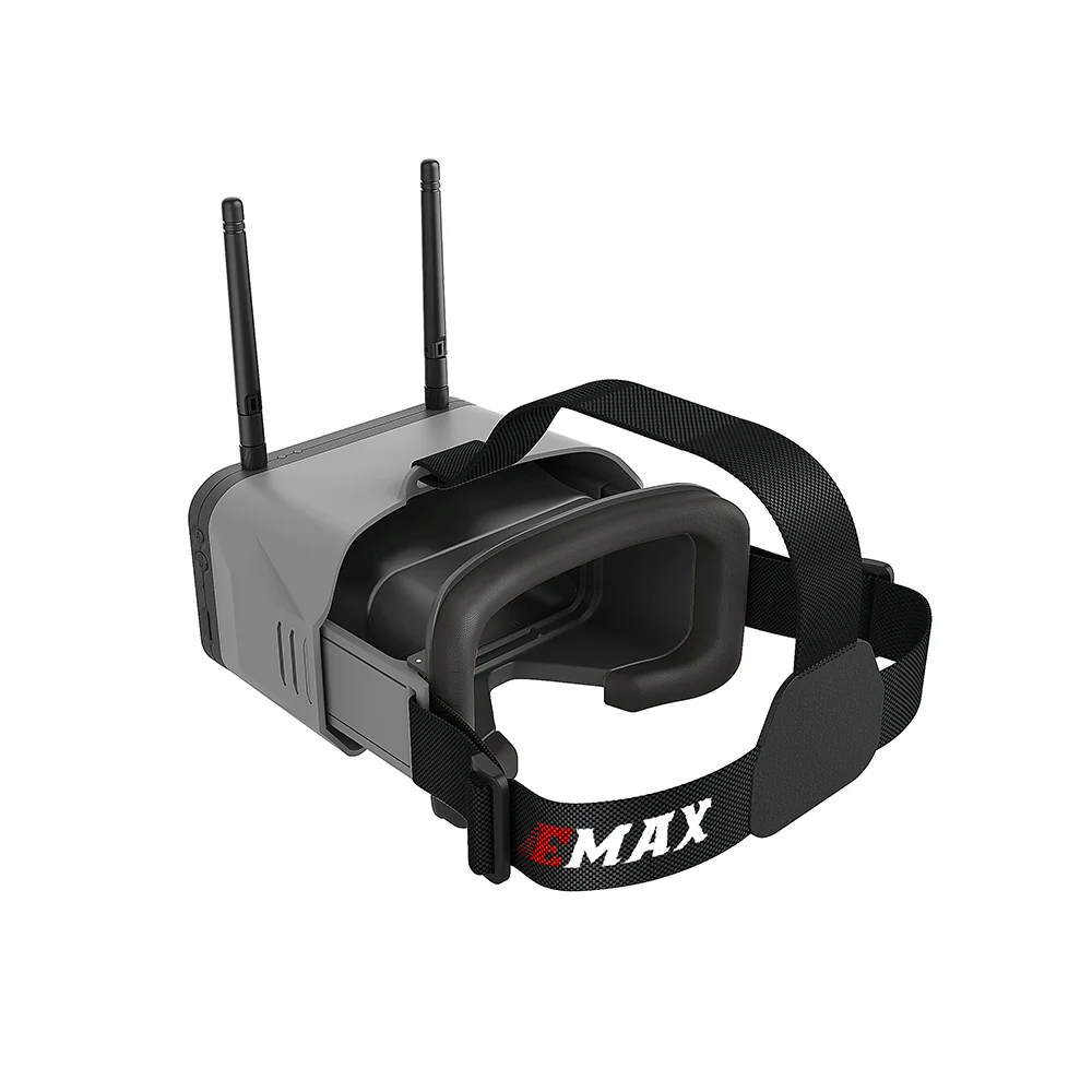 FPV Goggles w/ DVR and Removable Screen - Emax Transporter 2 Analog