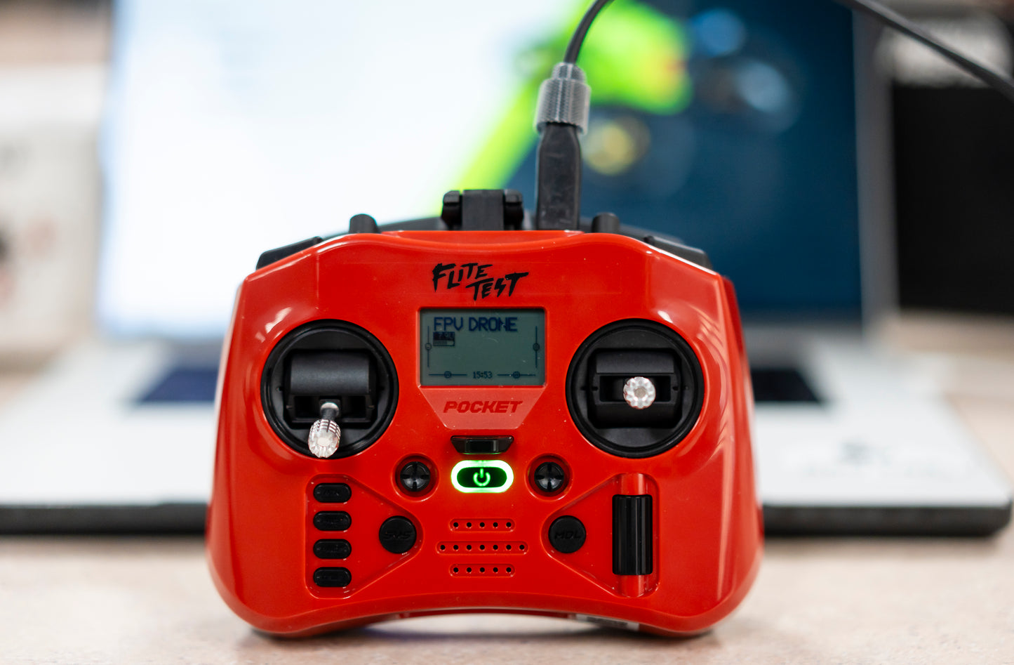 FliteTest Pocket CC2500 Radio – The Ultimate Training & Flight Controller for Planes, Drones, and Simulators