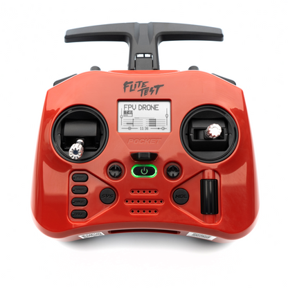 FliteTest Pocket CC2500 Radio – The Ultimate Training & Flight Controller for Planes, Drones, and Simulators